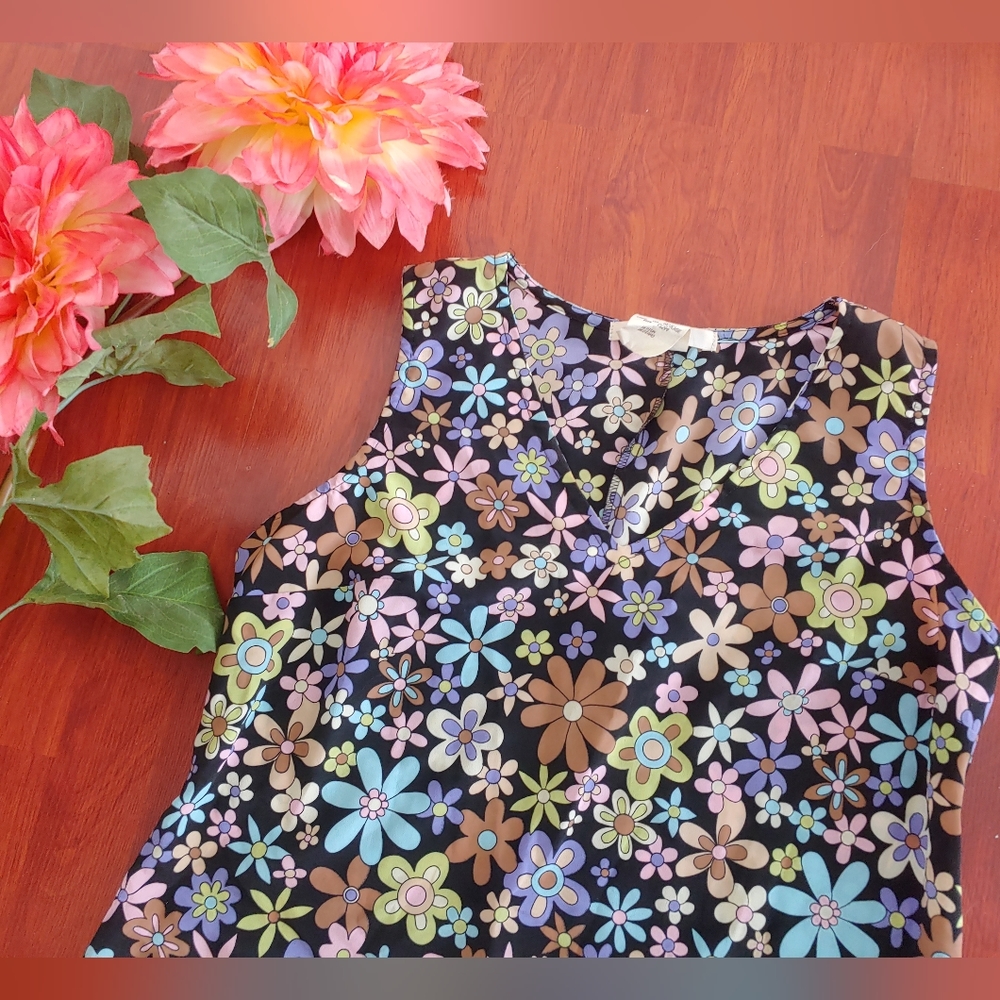 RARE Vintage 90s Hana Floral Maxi Dress - Picture 3 of 11